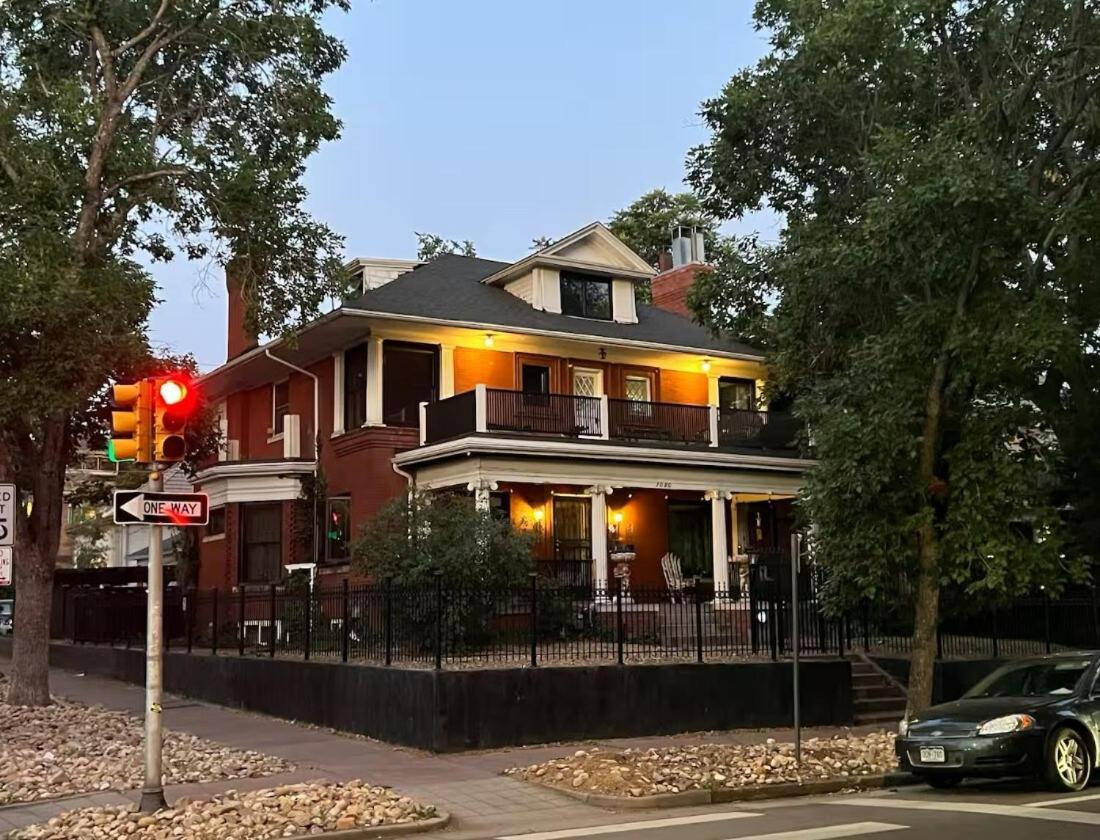 Designer Apartment In A Historic 1901 Downtown Area Mansion Denver Buitenkant foto